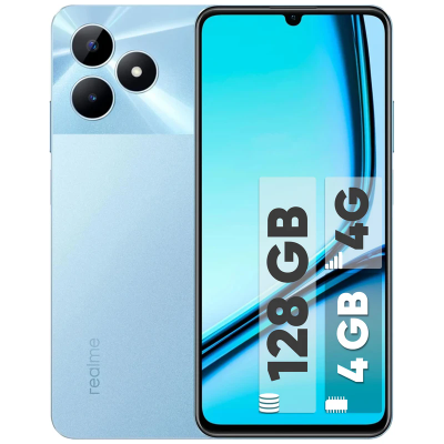 گوشی موبایل ریلمی مدل Note 50 دو سیم کارت ظرفیت 128 گیگابایت و رم 4 گیگابایت - 18 ماه گارانتی شرکتی و ریجستر شده