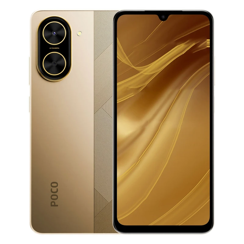 گوشی موبایل شیائومی مدل Poco C71 دو سیم کارت ظرفیت 128 گیگابایت و رم 4 گیگابایت - گلوبال - دارای 18 ماه گارانتی و ریجستر شده