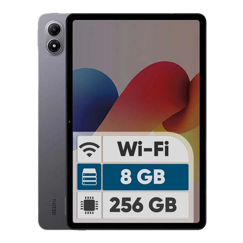 تبلت 12.1 اینچ شیائومی مدل Redmi Pad 2 Pro Wi-Fi، ظرفیت 256 گیگابایت و رم 8 گیگابایت - پشتیبانی از قلم و کیبورد - دارای 18 ماه گارانتی و ریجستر شده 