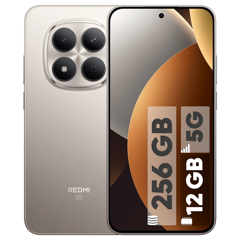 گوشی موبایل شیائومی مدل Redmi Note 15 Pro 5G دو سیم کارت ظرفیت 256 گیگابایت و رم 12گیگابایت - گلوبال - 18 ماه گارانتی شرکتی و ریجستر شده