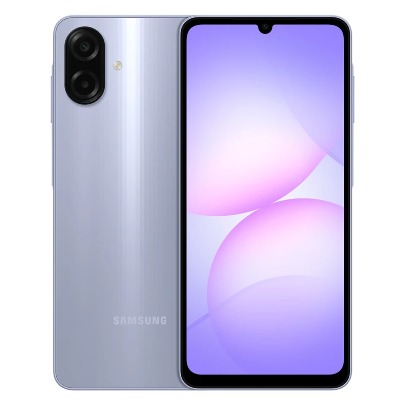 گوشی موبایل سامسونگ مدل Galaxy A07 دو سیم کارت ظرفیت 128 گیگابایت و رم 6 گیگابایت - پک بزرگ همراه با شارژر - چین - دارای 18 ماه گارانتی شرکتی و ریجستر شده