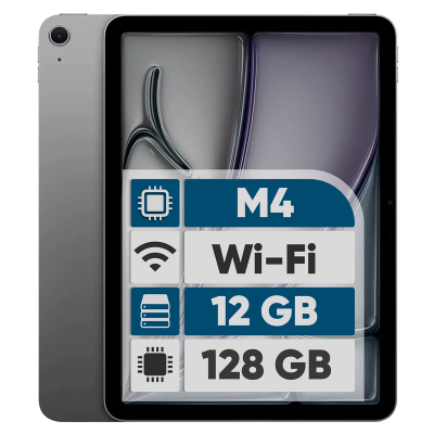 آیپد 11 اینچ اپل مدل iPad Air 2026 M4 Wi-Fi ظرفیت 128 گیگابایت و رم 12 گیگابایت - گارانتی دارد