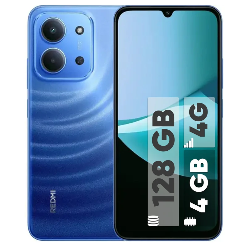گوشی موبایل شیائومی مدل Redmi 15C 4G دو سیم کارت ظرفیت 128 گیگابایت و رم 4 گیگابایت - گلوبال - دارای 18 ماه گارانتی و ریجستر شده