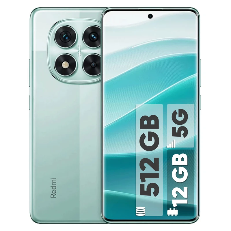 گوشی موبایل شیائومی مدل Redmi Note 14 Pro 5G دو سیم کارت ظرفیت 512 گیگابایت و رم 12 گیگابایت - گلوبال - 18 ماه گارانتی شرکتی و ریجستر شده