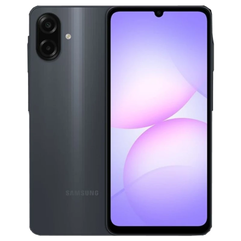 گوشی موبایل سامسونگ مدل Galaxy A07 دو سیم کارت ظرفیت 128 گیگابایت و رم 4 گیگابایت - چین - دارای 18 ماه گارانتی شرکتی و ریجستر شده