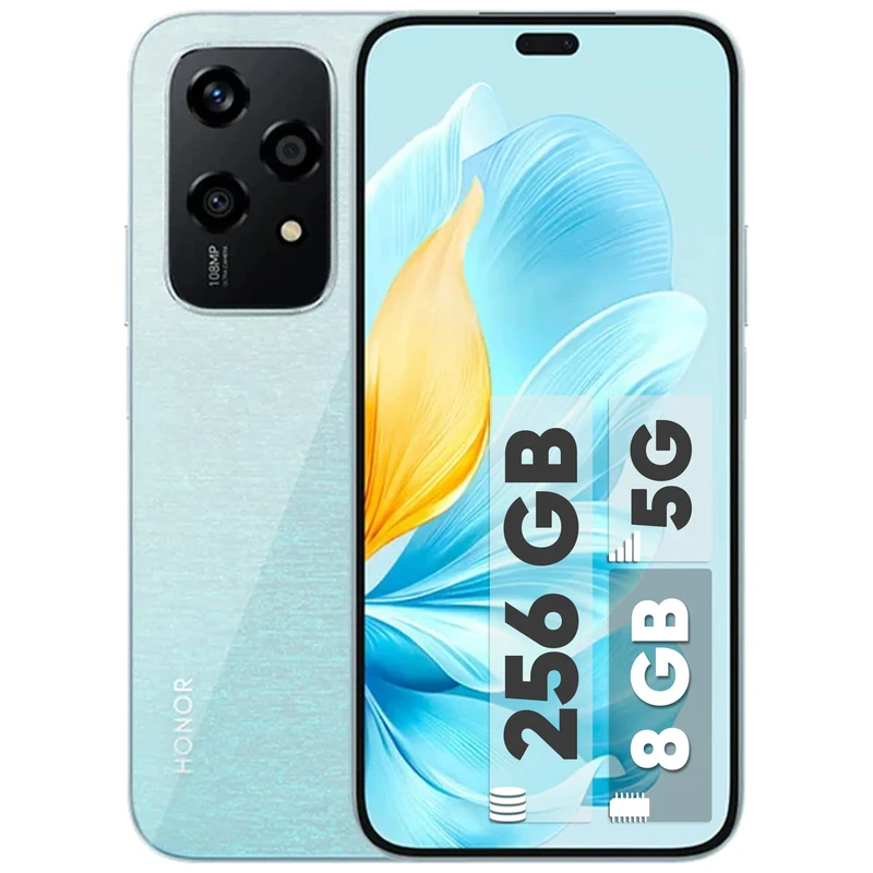 گوشی آنر Lite 200 5G رجیستر‌شده دو سیم‌کارت 256 گیگابایت با رم 8 گیگابایت - دارای 18 ماه گارانتی و ریجستر شده