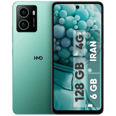 گوشی موبایل اچ ام دی مدل Pulse Plus دو سیم کارت ظرفیت 128 گیگابایت و رم 6 گیگابایت - مونتاژ ایران تحت لیسانس HMD - *به همراه قاب* - دارای 18 ماه گارانتی شرکتی و ریجستر شده