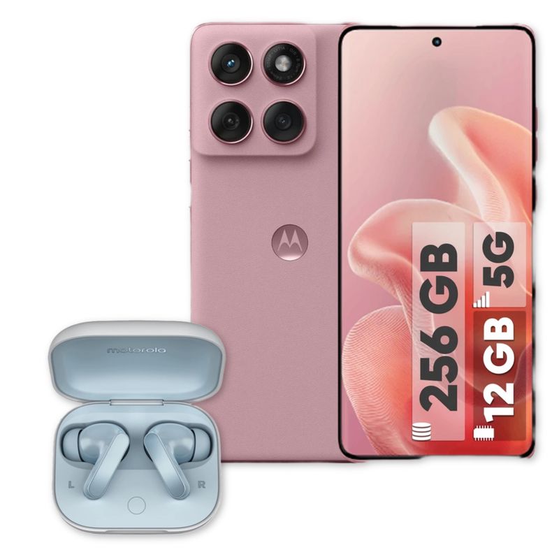 گوشی موبایل موتورولا مدل Edge 60 Fusion 5Gدو سیم کارت ظرفیت 256 گیگابایت و رم 12 گیگابایت + به همراه ایرپاد  MOTO BUDS  اورجینال موتورولا + پک بزرگ به همراه شارژر - 18 ماه گارانتی شرکتی و ریجستر شده