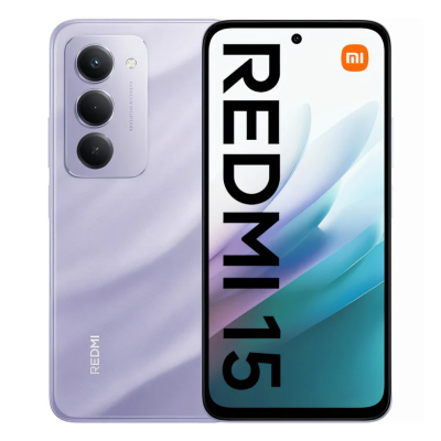 گوشی موبایل شیائومی مدل Redmi 15 4G دو سیم کارت ظرفیت 256 گیگابایت و رم 8 گیگابایت  - گلوبال - دارای 18 ماه گارانتی و ریجستر شده
