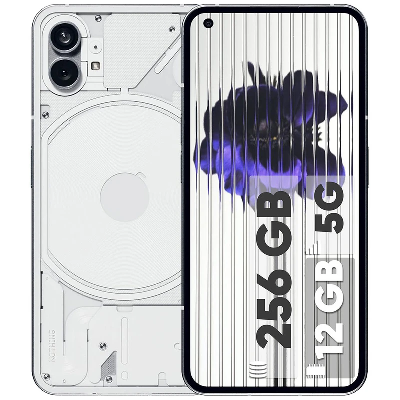 گوشی موبایل ناتینگ مدل Phone 1 دو سیم کارت ظرفیت 256 گیگابایت و رم 12 گیگابایت - 18 ماه گارانتی شرکتی و ریجستر شده